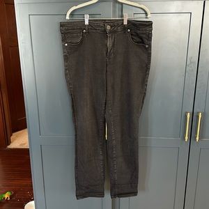 AE BLACK STRETCH SKINNY JEANS